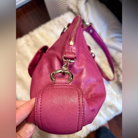 Hayden Harnett Raspberry Dome Satchel - Picture 4 of 9